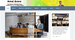 Desktop Screenshot of amolarora.com